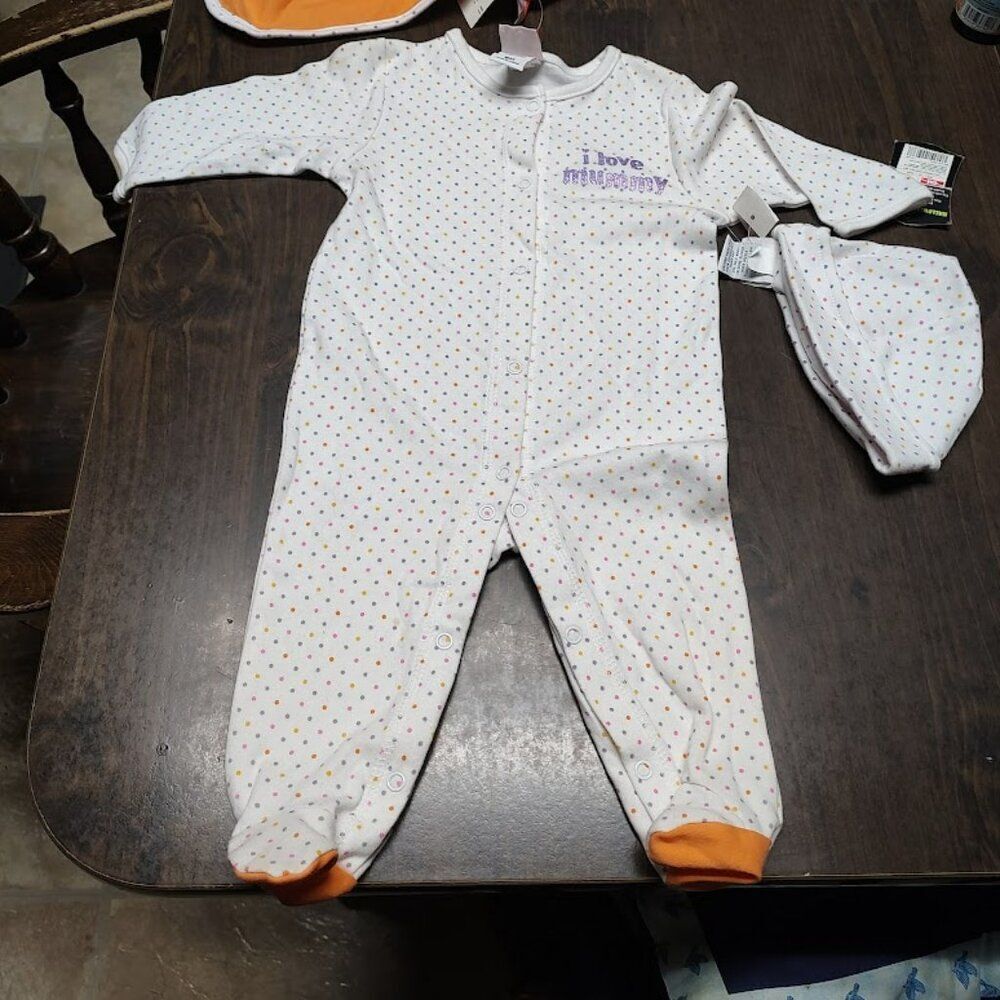 New Target Halloween  I Love Mummy 3 Piece Outfit Girl's 6 Month